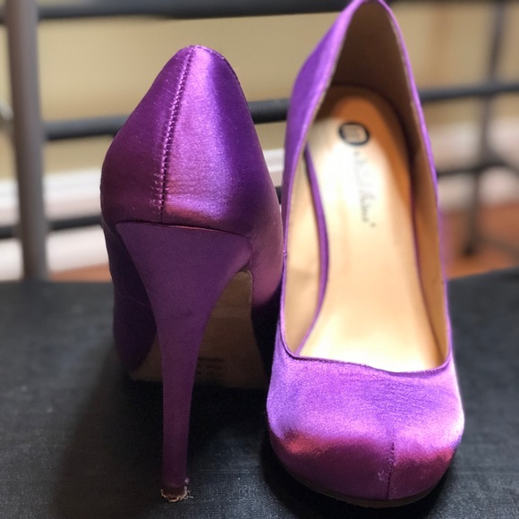 Micheal Antonio Purple Heels - Picture 2 of 2